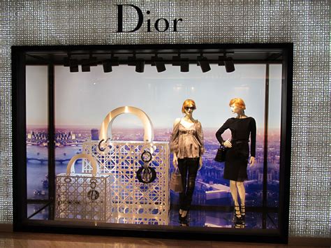 Dior window display